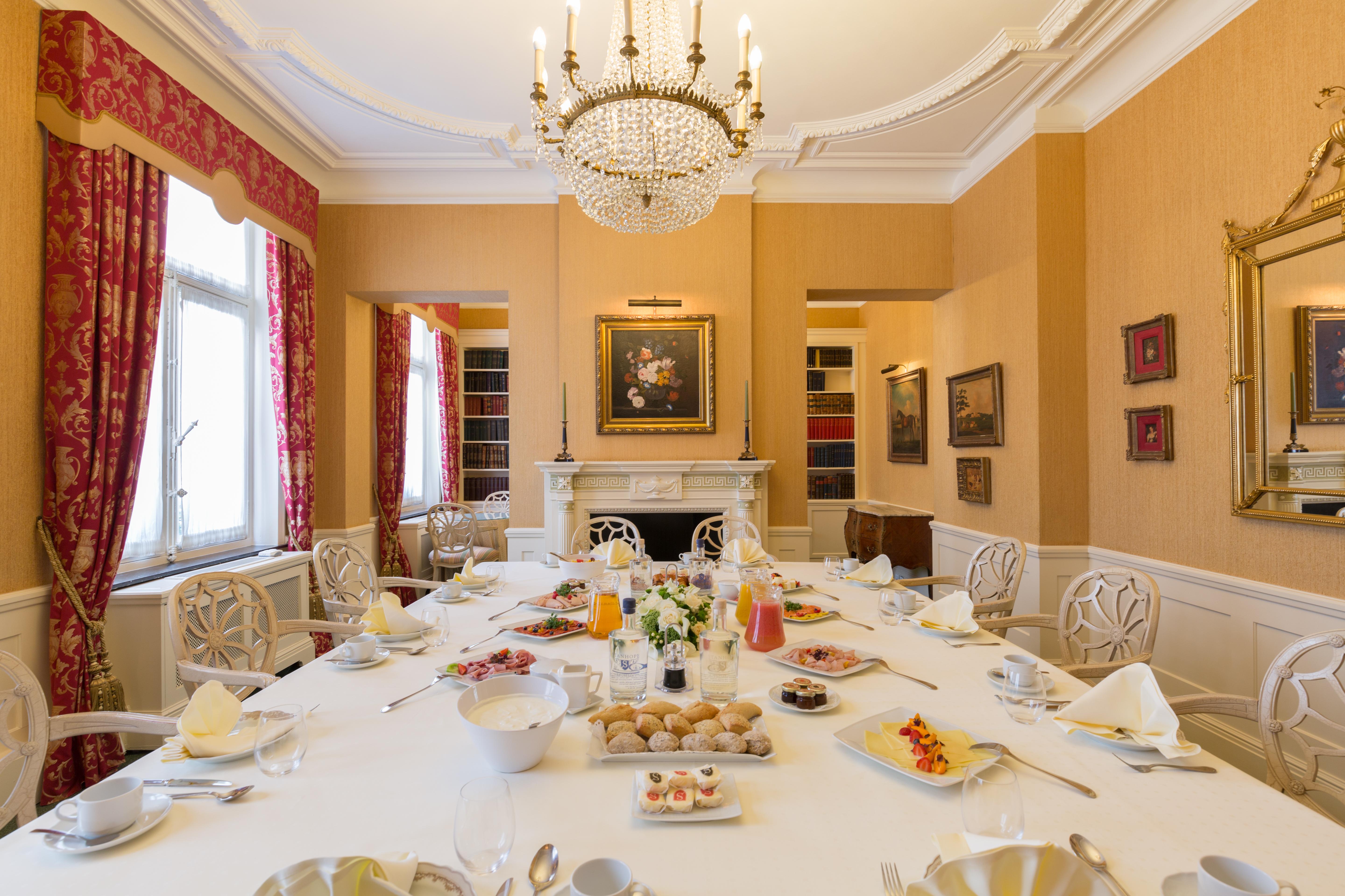 Stanhope Hotel By Thon Hotels Bruxelas Exterior foto The dining room
