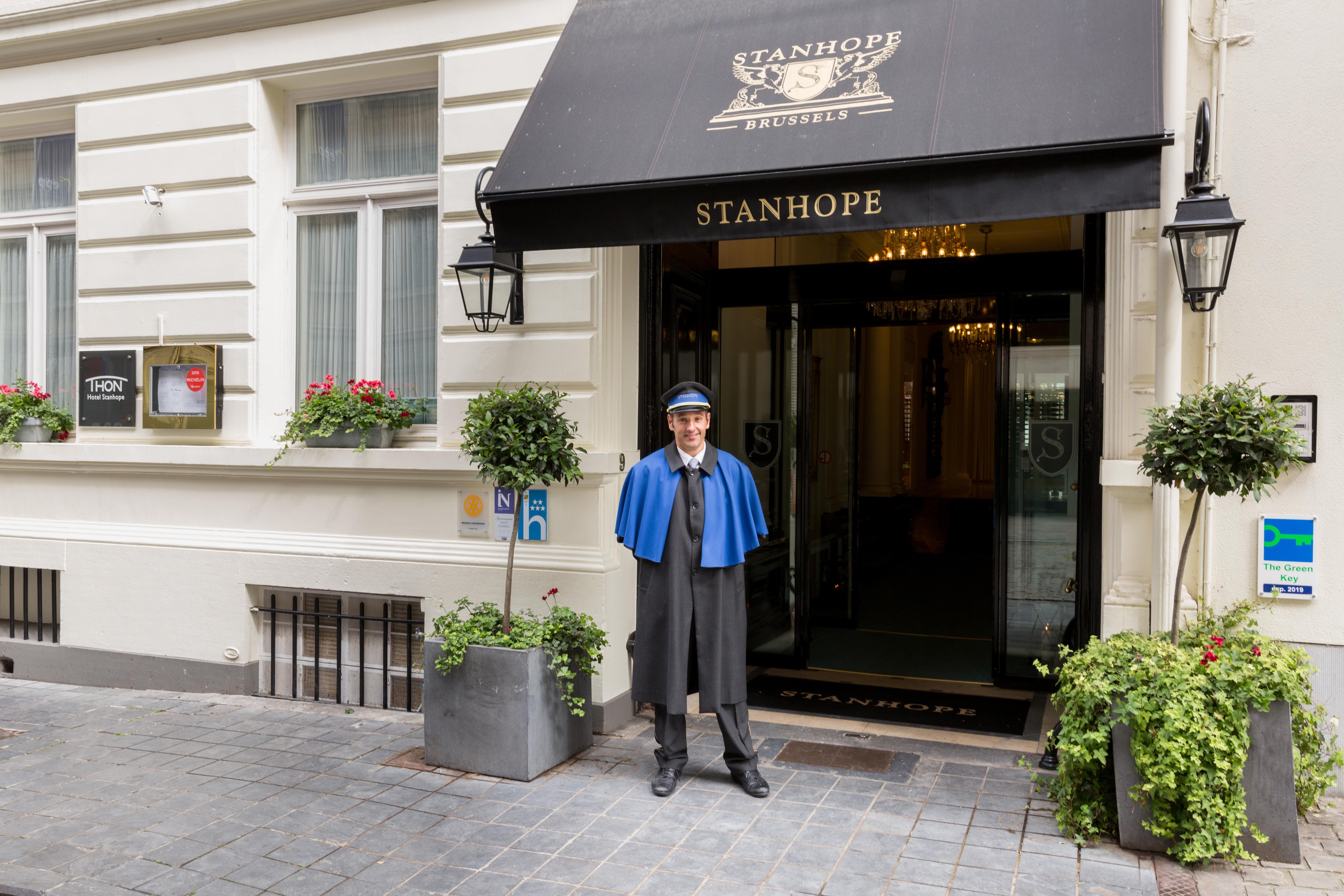 Stanhope Hotel By Thon Hotels Bruxelas Exterior foto Stanhope Hotel