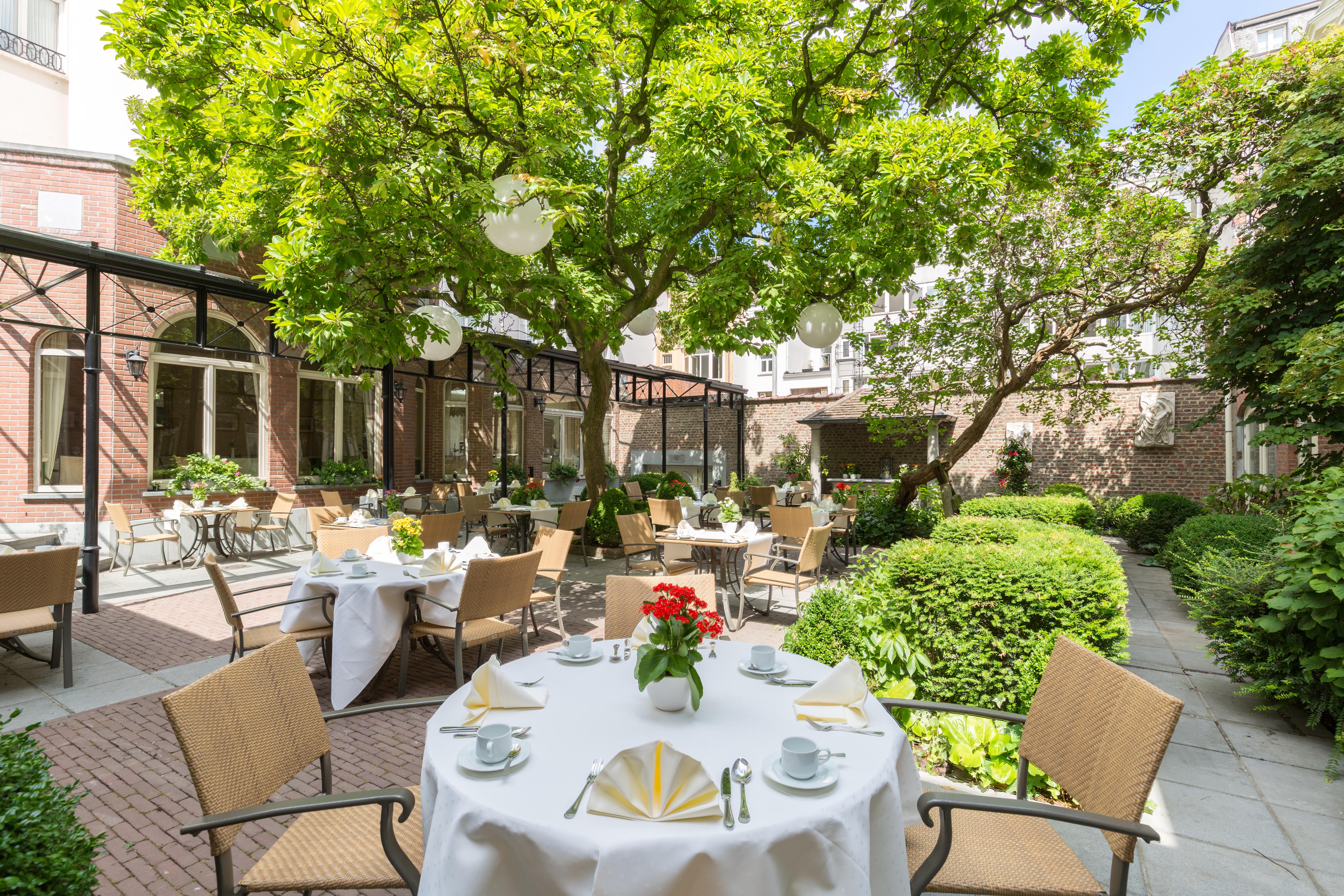 Stanhope Hotel By Thon Hotels Bruxelas Exterior foto The garden